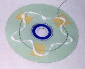 CD with glue